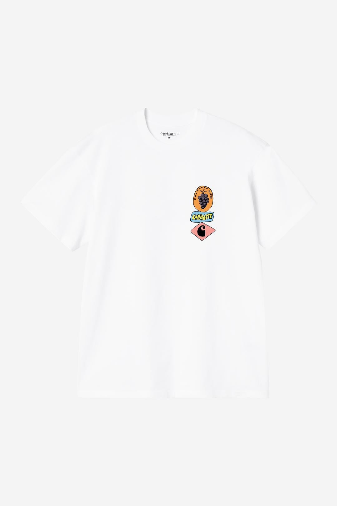 Carhartt Wip Stacked Grapes Tee White