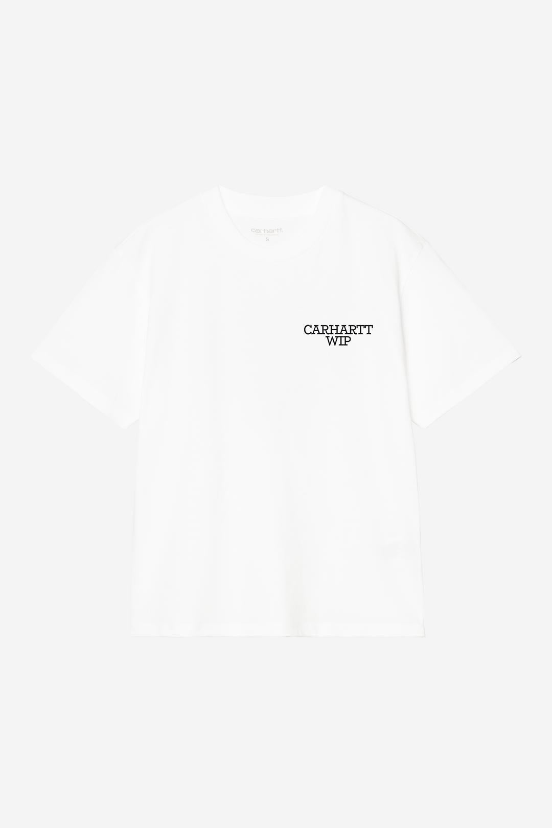 Carhartt Wip Donna W Hugging Cats Tee White
