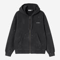 Carhartt Wip Hooded Painter Jacket Black Destroy Wash Splatter