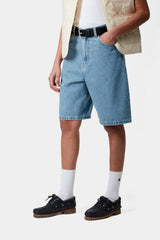 Carhartt Wip Donna W Brandon Short Blu Stone Delavato