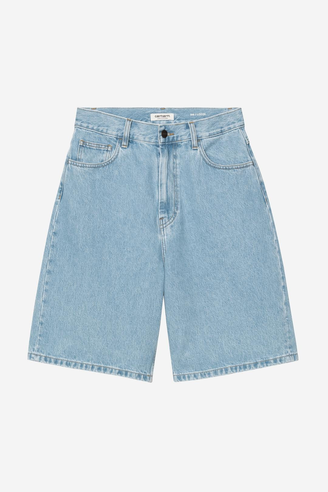 Carhartt Wip Donna W Brandon Short Blue Stone Bleached