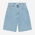 Carhartt Wip Donna W Brandon Short Blu Stone Delavato