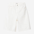 Carhartt Wip Donna W Brandon Short White Rinsed