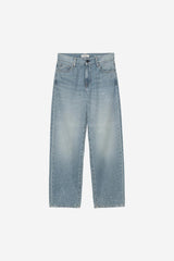 Carhartt Wip Donna W Arin Pant Blue Destroy Wash Splatter