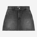 Carhartt Wip Donna Gonna W Maeve Double Knee Black Destroy Wash Splatter