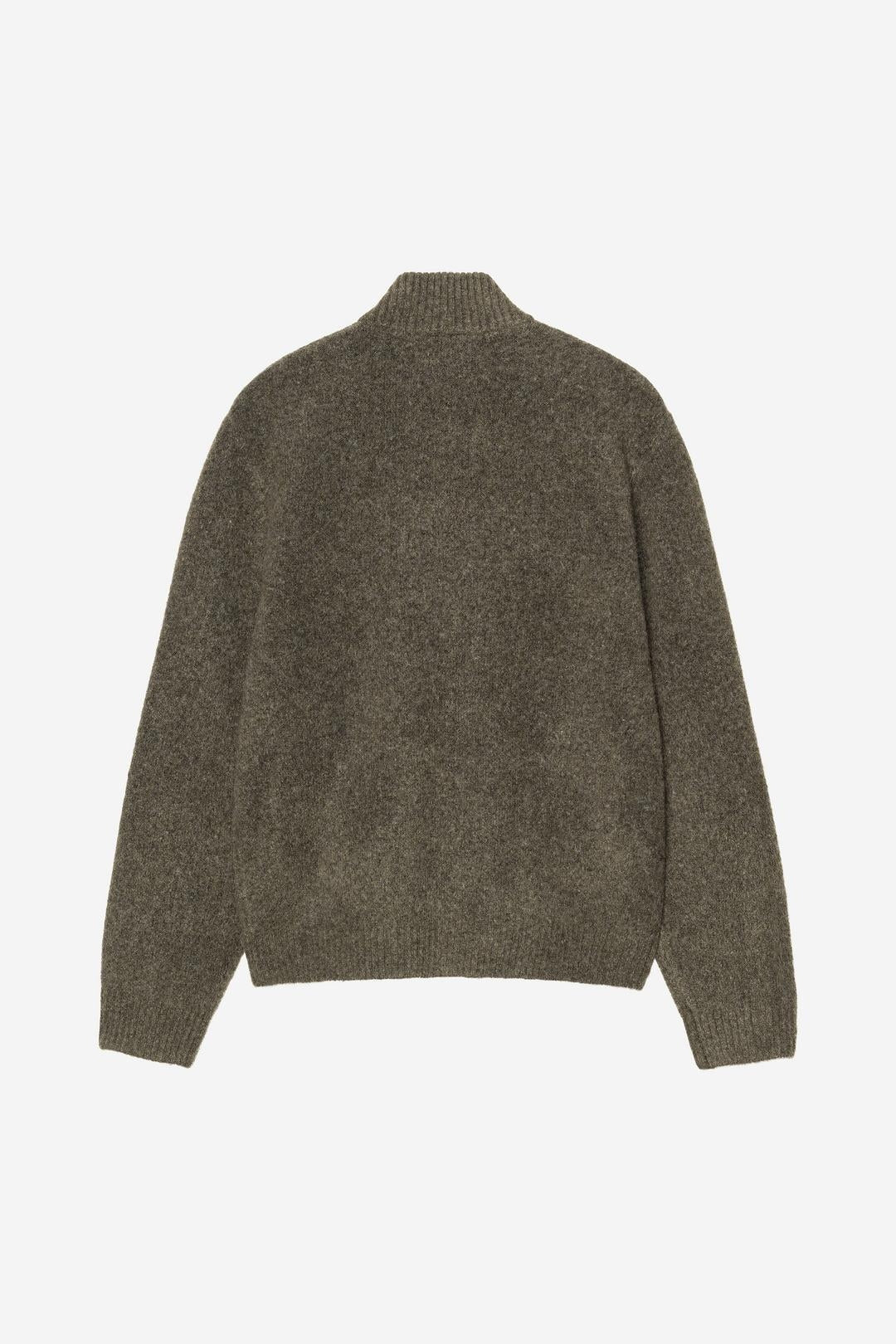 Carhartt Wip Curtis Sweater Jacket Tangled Shungite