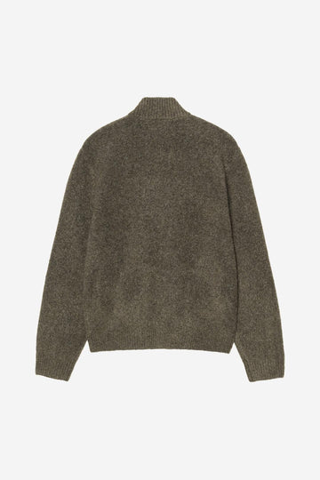 Carhartt Wip Curtis Sweater Jacket Tangled Shungite