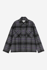Carhartt Wip Ls Parson Shirt Parson Check Shady Purple