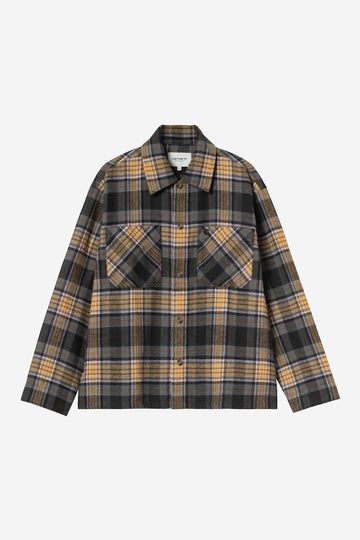 Carhartt Wip Ls Parson Shirt Parson Check Wip Dusty H