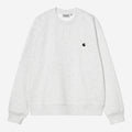 Carhartt Wip Mack Sweatshirt Ash Heather Black