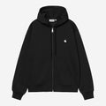 Carhartt Wip Hooded Mack Sweat Jacket Black Wax