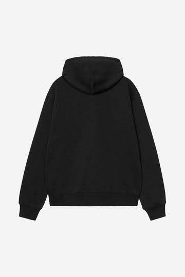 Carhartt Wip Hooded Mack Sweat Jacket Black Wax