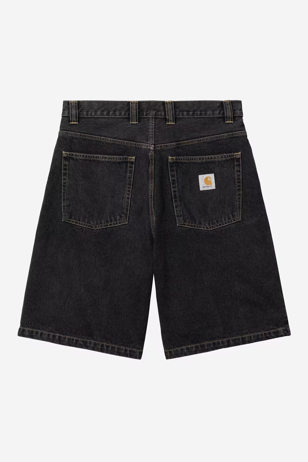 Carhartt Wip Brandon Short Black Stone Washed