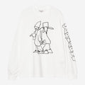 Carhartt Wip Ls Blinkerfluid Tee White
