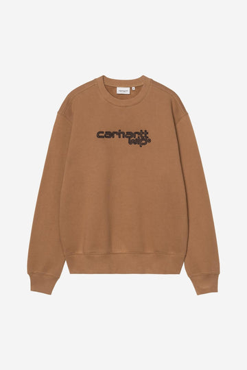 Carhartt Wip Wireless Sweatshirt Wip H Brown Black