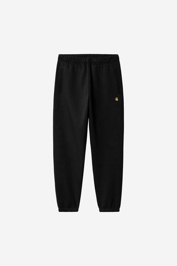 Carhartt Wip Chase Sweat Pant Black Gold