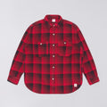 Edwin Work Shirt Red
