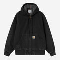 Carhartt Wip Og Active Jacket Black Stone Washed