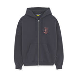 Iuter Charm Zip Hoodie Asphalt
