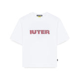 Iuter Stitch Logo Tee White