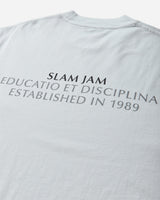 Slam Jam Educatio Et Disciplina Tee White