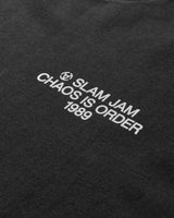 Slam Jam Chaos Is Order Tee Black