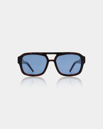 A Kjaerbede Kaya Demi Tortoise Blue Lens