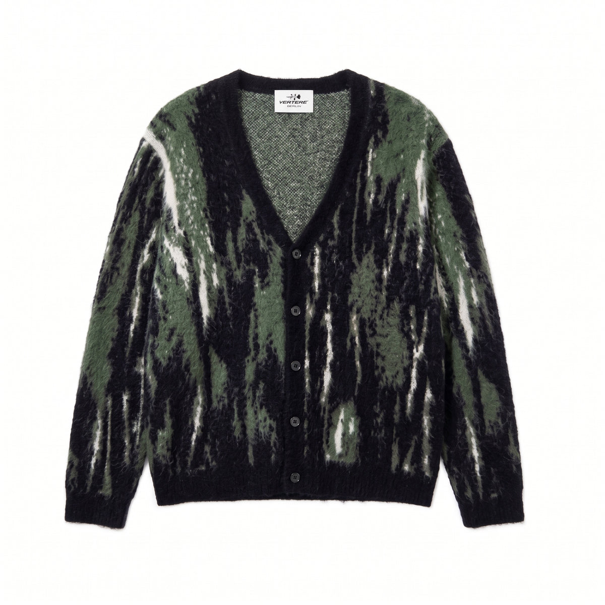 Vertere Berlin Ashfall Knit Cardigan  Olive
