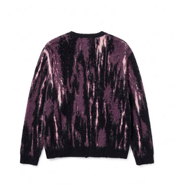 Vertere Berlin Ashfall Knit Cardigan Plum