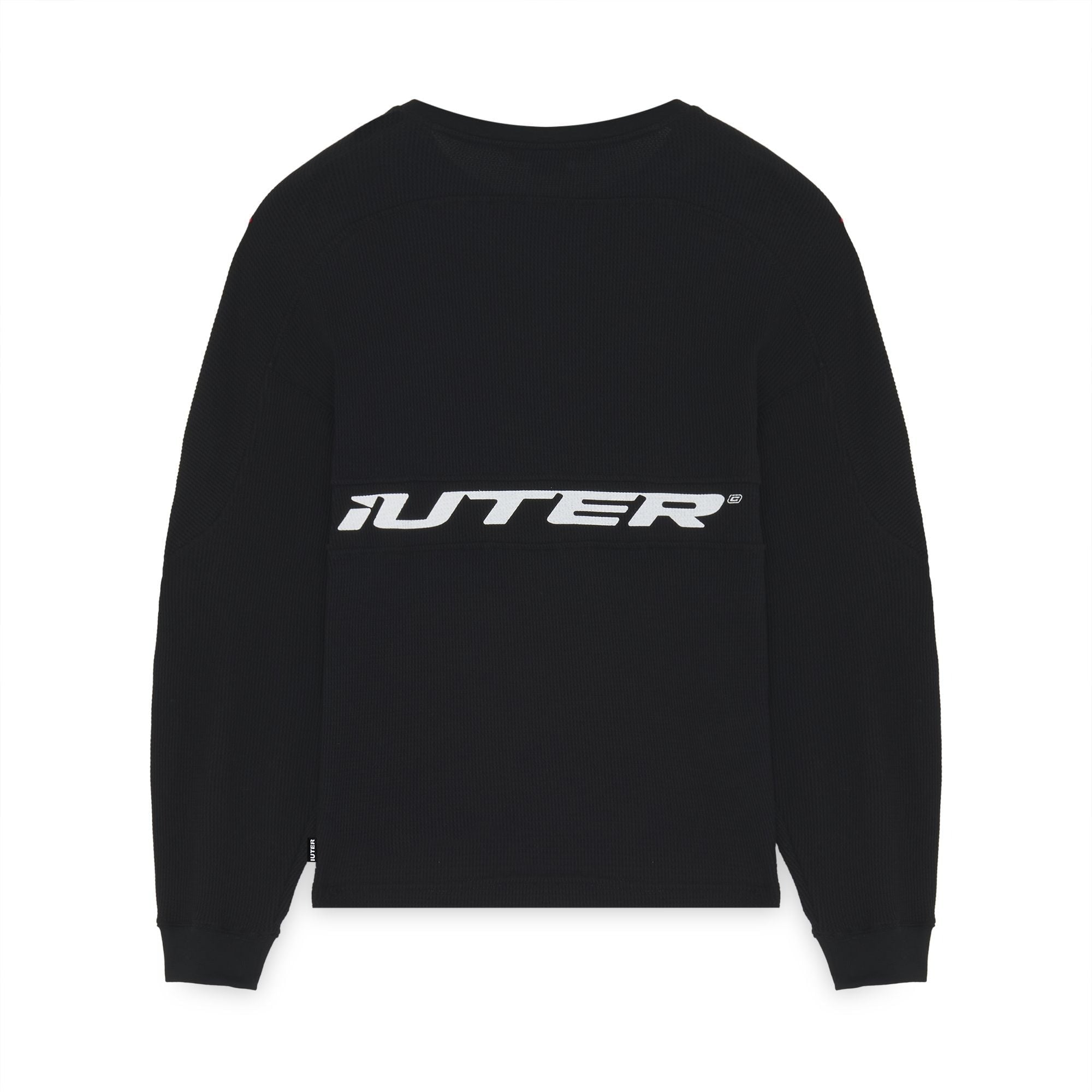 Iuter Armor Waffle Ls Tee Black