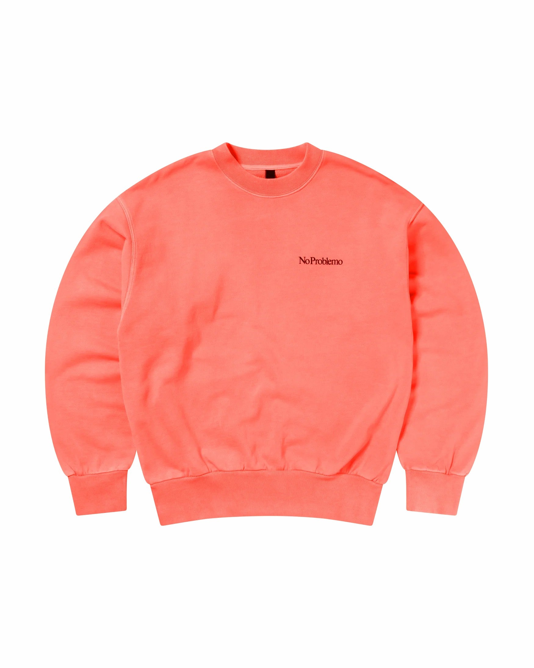 No Problemo Mini Problemo Sweatshirt Coral
