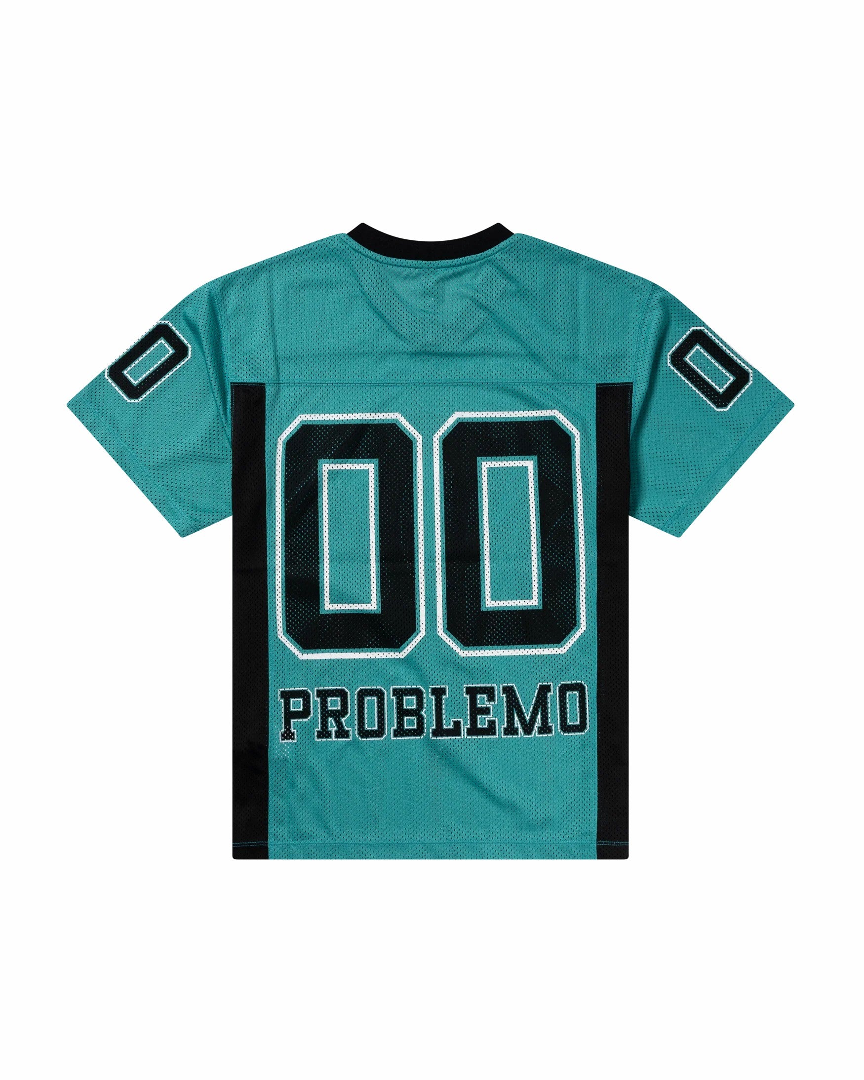 No Problemo Nyp Sports Poly Ss Jersey Aqua