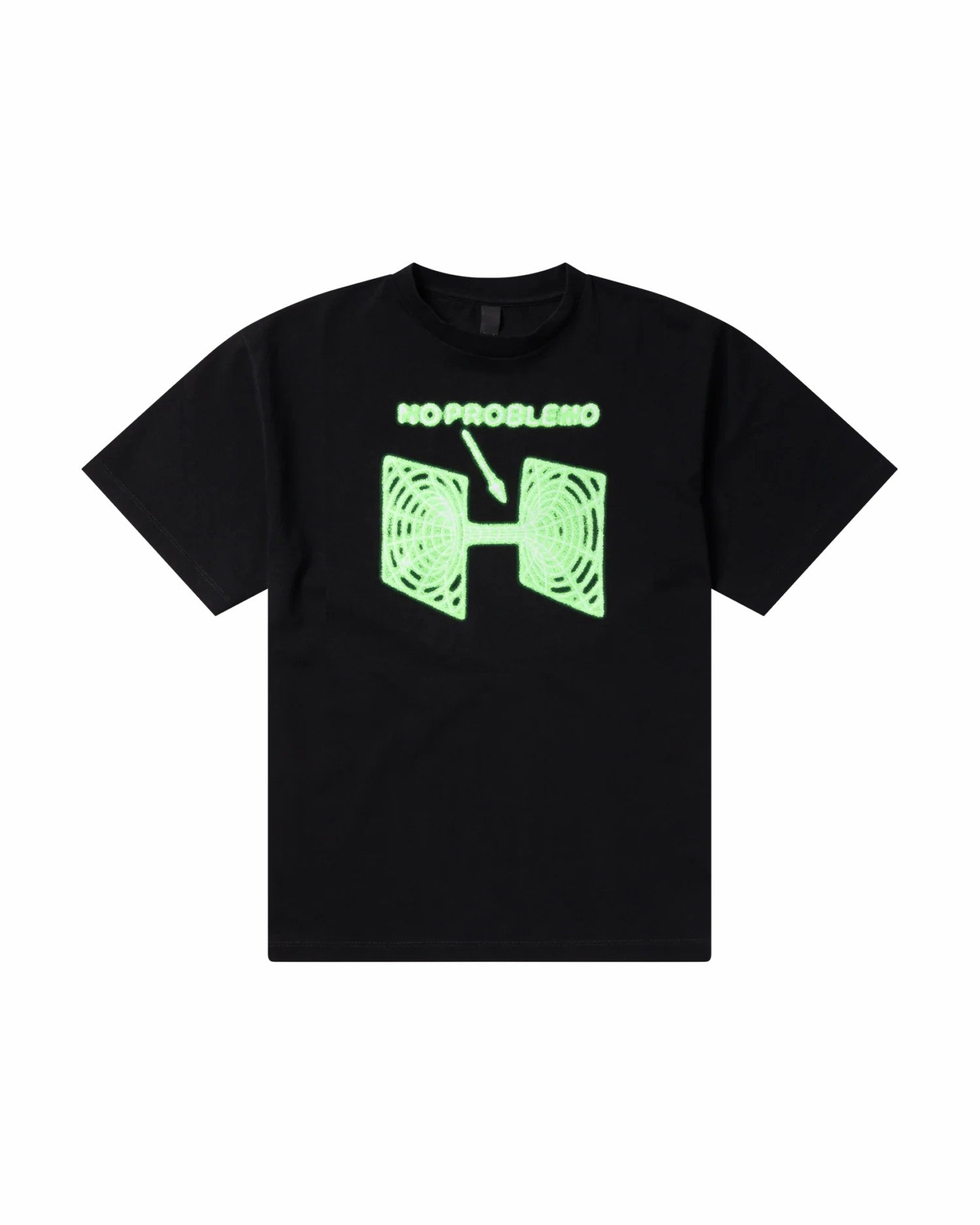 No Problemo Wormhole Ss Tee Black