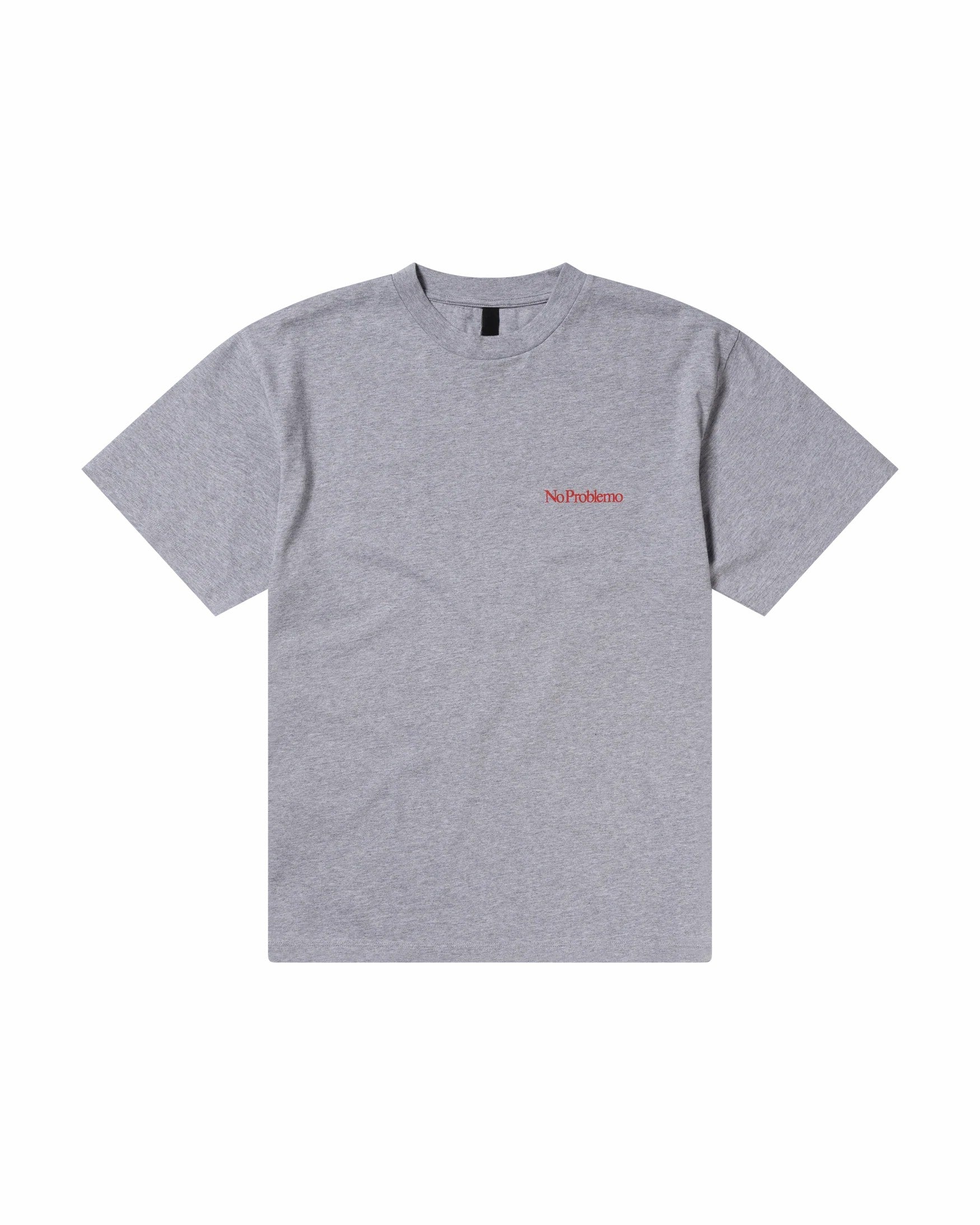 No Problemo Mini Problemo Ss Tee Grey Marl