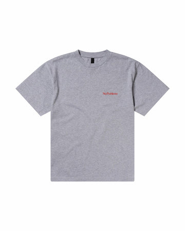 No Problemo Mini Problemo Ss Tee Grey Marl