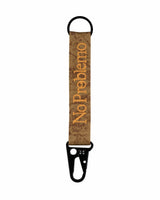 No Problemo Mini Problemo Carabiner Keychain Camo