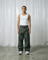 Vertere Berlin Tetra Aop Cargo Pants  Black