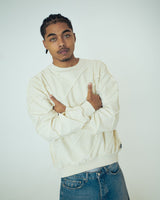 Iuter Parquet Reverse Crewneck Ivory