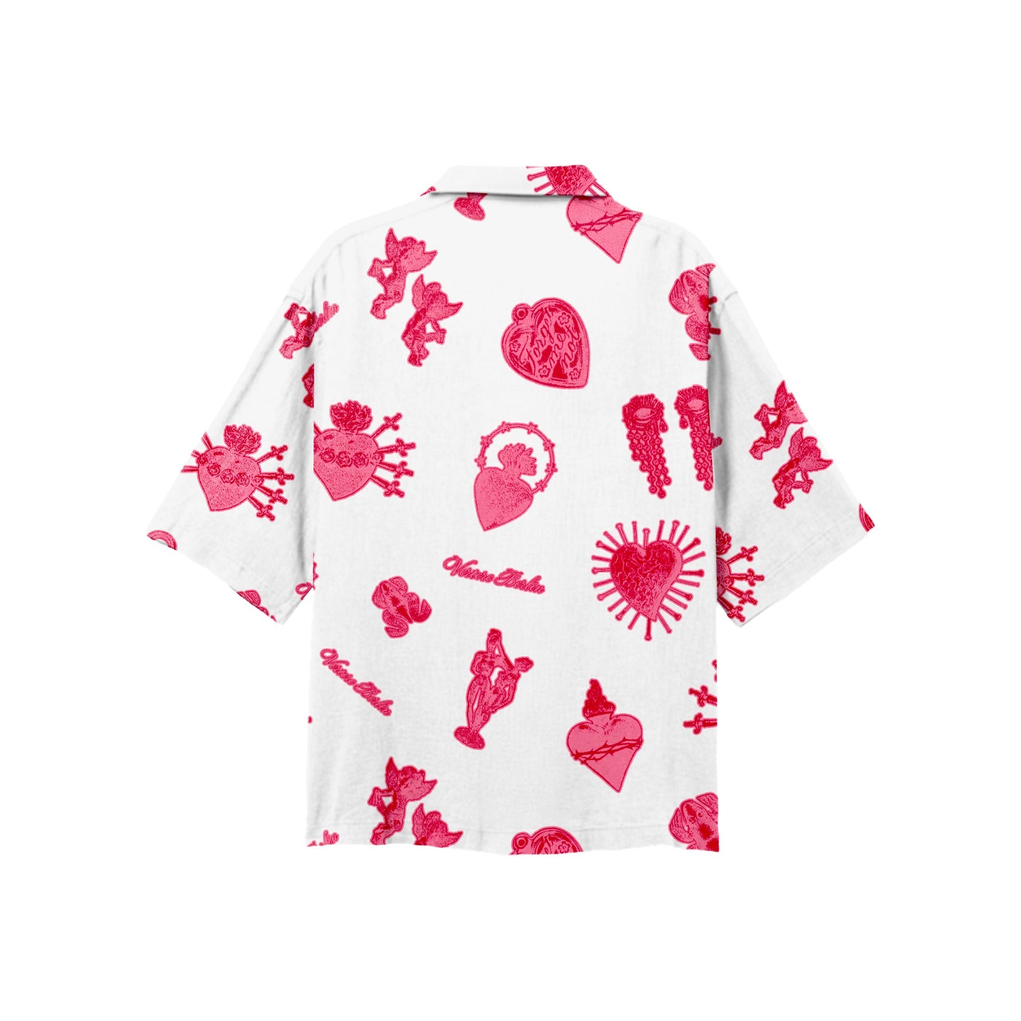 Vertere Berlin Forget Me Not Viscose Shirt  White