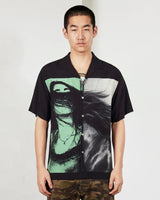 Pleasures Horse Hair Button Up Black