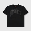Pleasures Felpa Girocollo Studded Nera