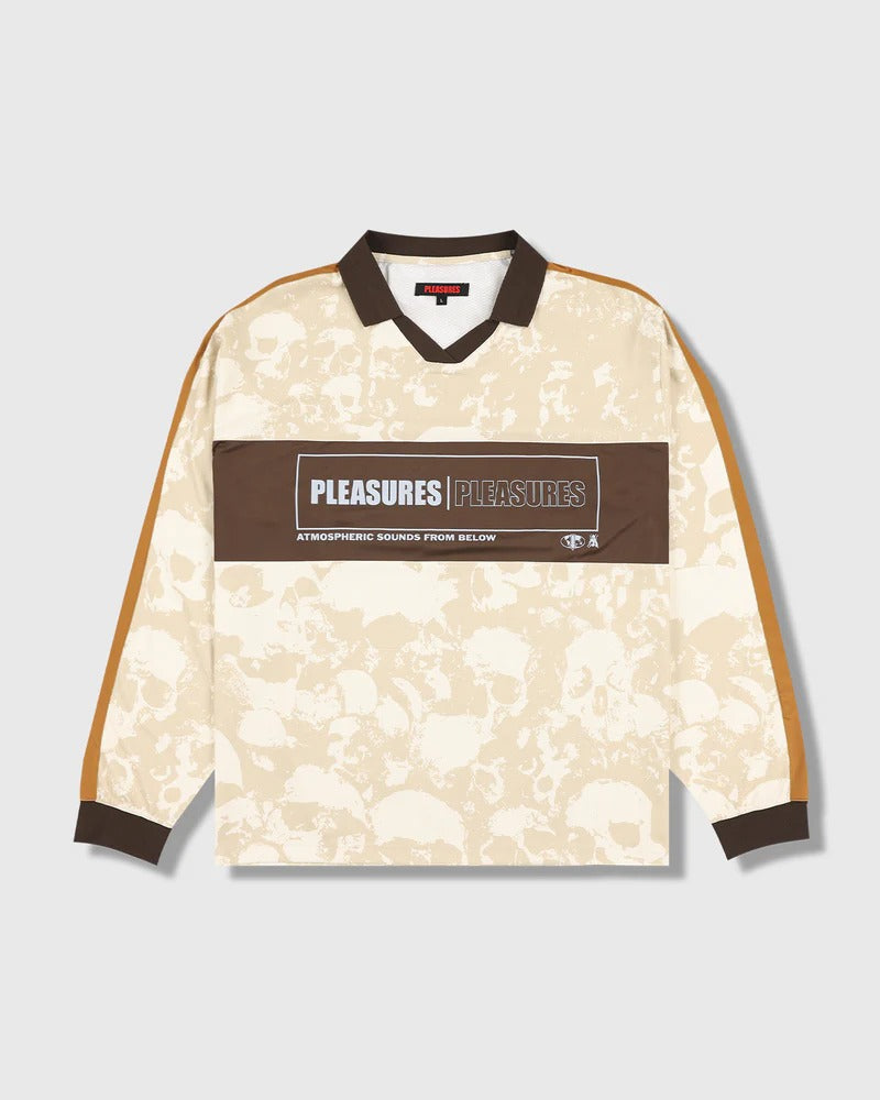 Pleasures Despair Long Sleeve Jersey Ecru