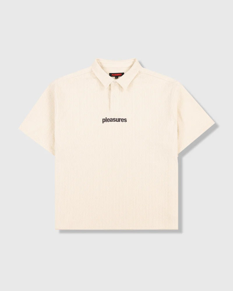 Pleasures Cable Polo Ecru