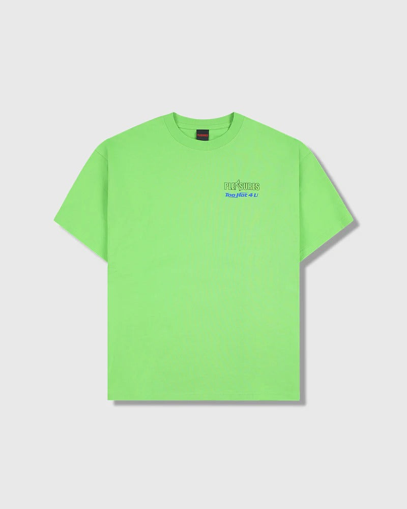 Pleasures Hot 4 U Tee Lime