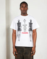 Pleasures Machine Tee White