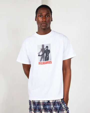 Pleasures Whip Tee White