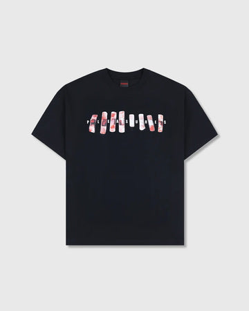Pleasures Wounded Tee Black