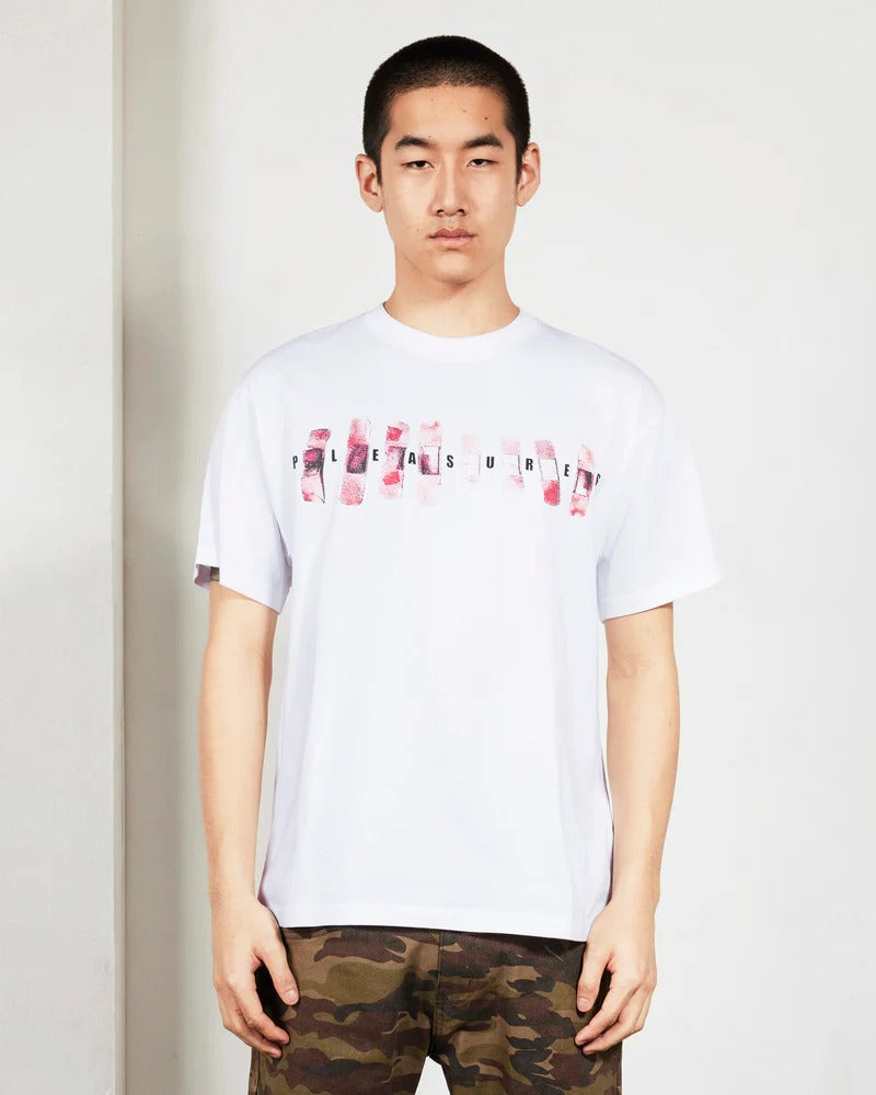 Pleasures Wounded Tee White