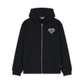 Iuter Thorns Double Logo Zip Hoodie Black
