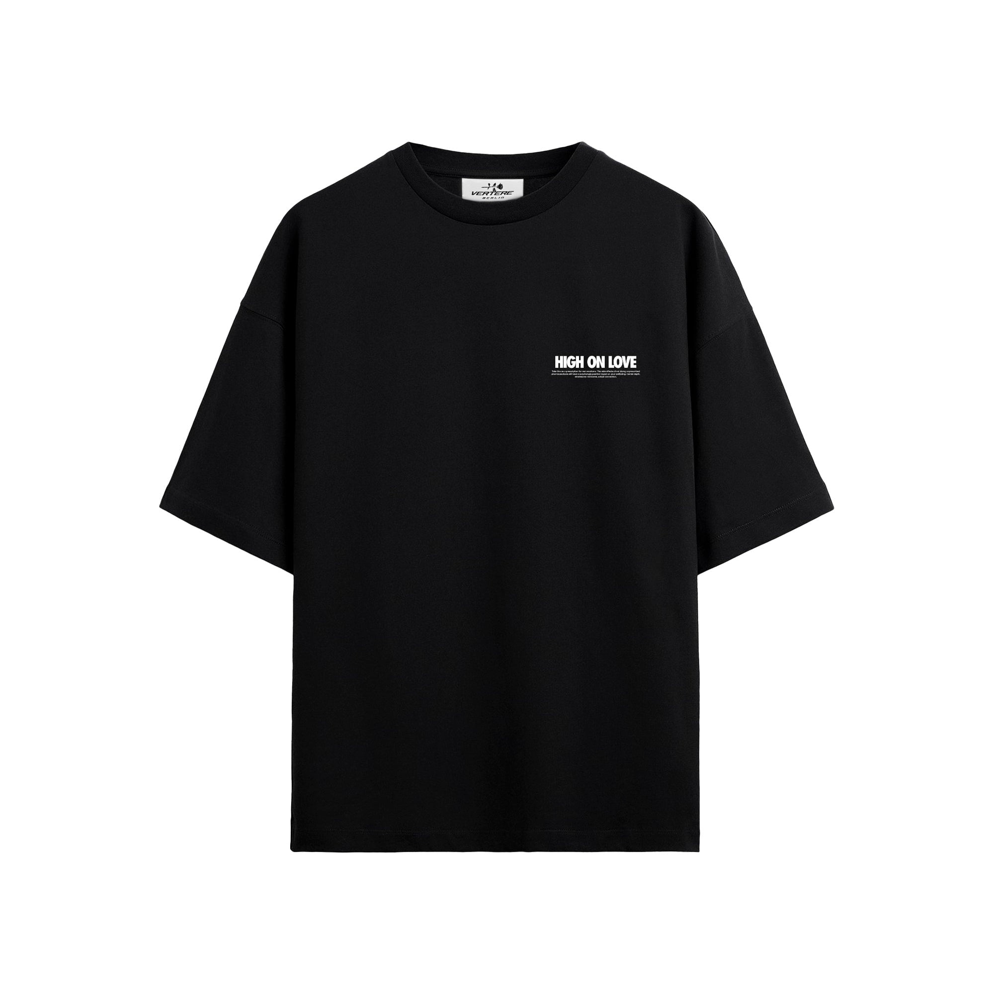 Vertere Berlin High On Love Tee Black